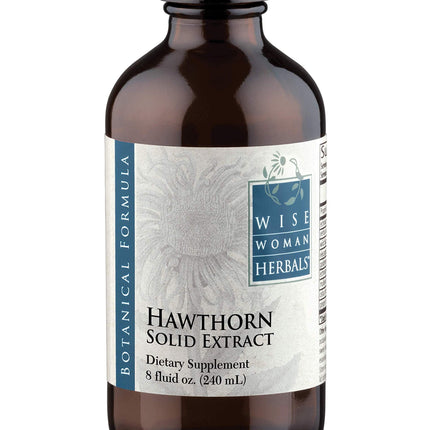 Wise Woman Herbals Hawthorn Berry Solid Extract 4:1 - Alcohol-Free, Extra Strength for Healthy Circulation