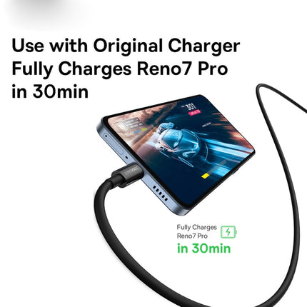 Baseus USB-A to USB-C 65W Flash Charging Data Cable 1M