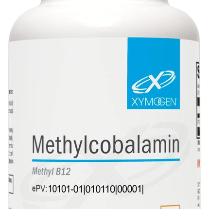 XYMOGEN Methylcobalamin 5,000 mcg – Vitamin B12 Supplement for Methylation, Neurological Health & Immunity (120 Tablets)