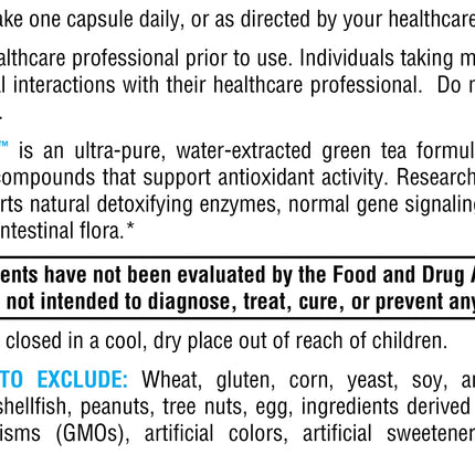 XYMOGEN Green Tea 600 - Ultra Pure Green Tea Extract Capsules - Immune Support, Heart & Brain Health | Gluten Free, Vegan, Non-GMO | 60 Capsules