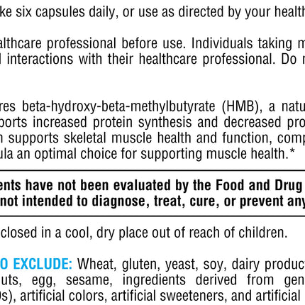 XYMOGEN HMB PRO - HMB Muscle Recovery Supplement with Vitamin D3 | Gluten Free, Vegan & Non-GMO (150 Capsules)