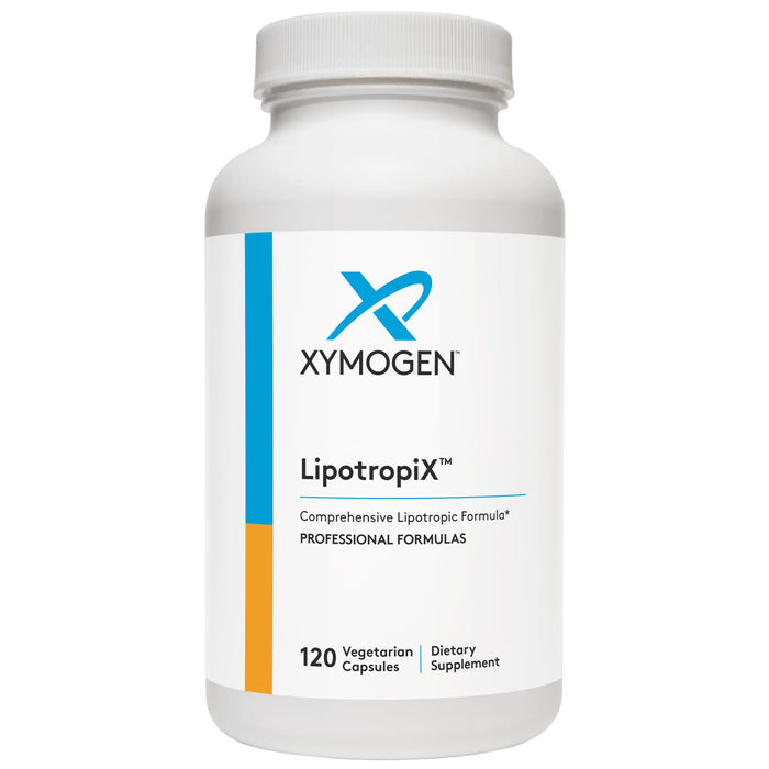 XYMOGEN LipotropiX – Lipid Metabolism & Liver Support | Dandelion & Celandine for Bile Flow | Guggul Extract + Inositol Hexanicotinate | 120 Capsules