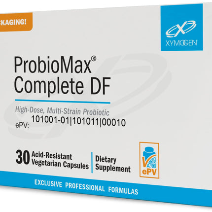 XYMOGEN ProbioMax Complete 45B – 45 Billion CFU Probiotic, Dairy-Free (30 Capsules)