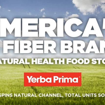 Yerba Prima Daily Fiber Caps Formula - 400 Capsules | Soluble & Insoluble Fiber