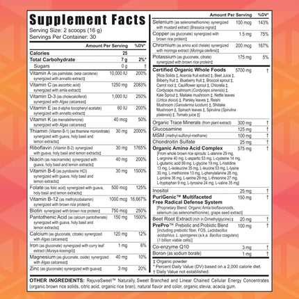 Youngevity Beyond Tangy Tangerine 2.0 Citrus Peach Fusion – Multi-Vitamin & Mineral Complex | 8,000 ORAC