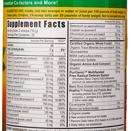 Youngevity Beyond Tangy Tangerine 2.0 Citrus Peach Fusion – Multi-Vitamin & Mineral Complex, 8,000 ORAC, 3 Canisters
