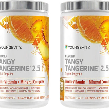 Youngevity Beyond Tangy Tangerine 2.5 Tropical Tangerine – Ultimate Multi-Vitamin & Mineral Complex (8,000 ORAC)
