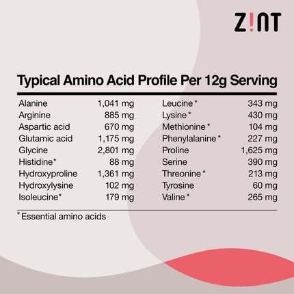 Zint Collagen Peptides Powder (32 oz) – Paleo, Keto, Grass-Fed, Unflavored, Non-GMO