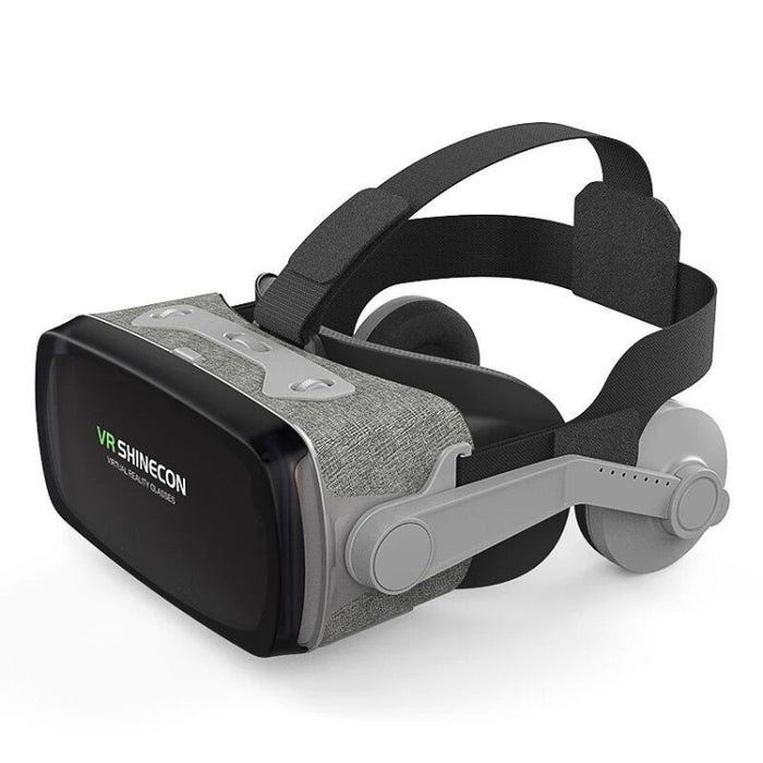 VRSHINECON G07E Virtual Reality 3D Video Glasses Suitable for 4.0 inch - 6.3 inch Smartphone(Grey)