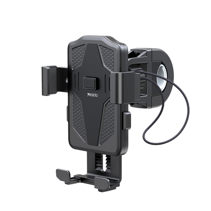 Yesido C94 Bicycle / Motorcycle Elastic Clip Phone Navigation Bracket(Black)