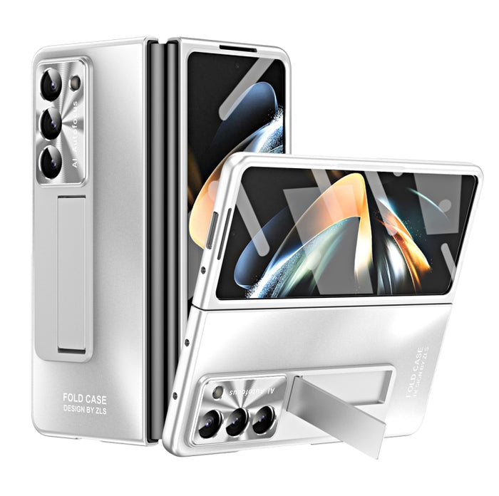 For Samsung Galaxy Z Fold5 5G Integrated AG Matte Folding Phone Case(Silver)