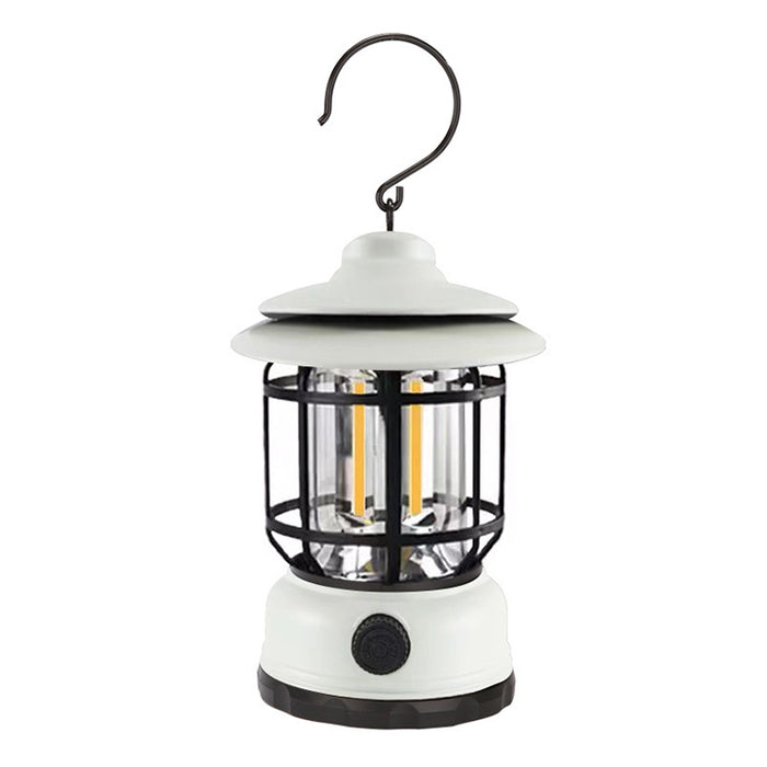 AOTU YT1030 Outdoor Retro Camping Light Emergency Hand Lamp(White)