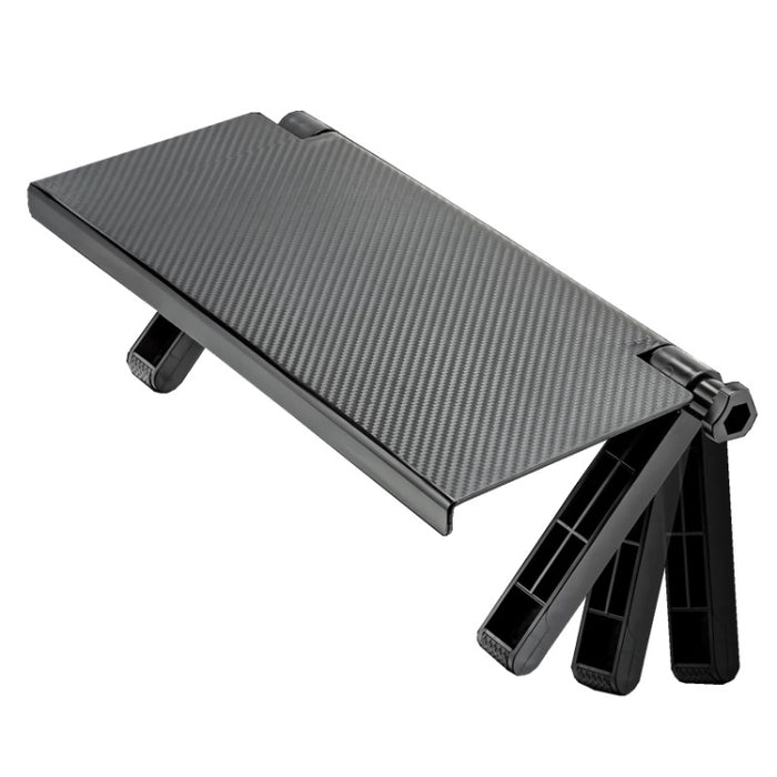 Television Computer Monitor Shelf Remote Control Set-top Box Storage Bracket (Black)