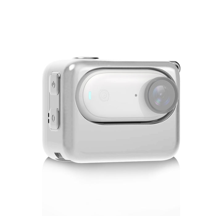 For Insta360 GO 3 / GO 3S PULUZ Camera Charging Case Silicone Case (White)