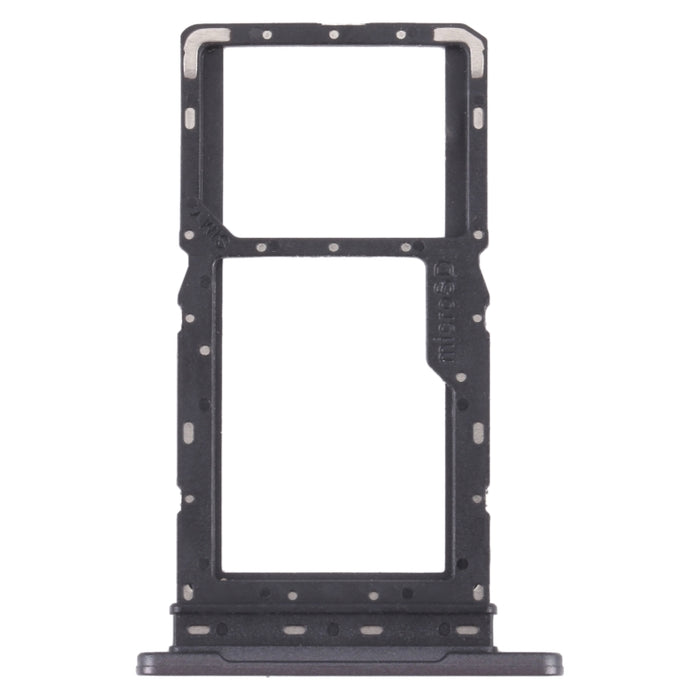 For Samsung Galaxy Tab A8 10.5 2021 SM-X200/X205 SIM Card Tray + SIM Card Tray / Micro SD Card Tray (Black)
