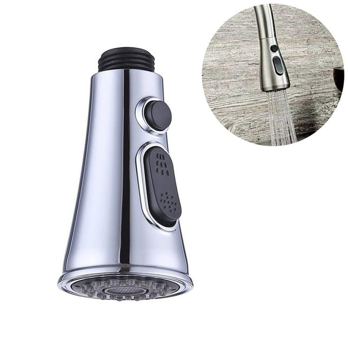 Kitchen Horn Button Switch Pausable Faucet Sprinkler Water Saving Nozzle Sprayer Filter